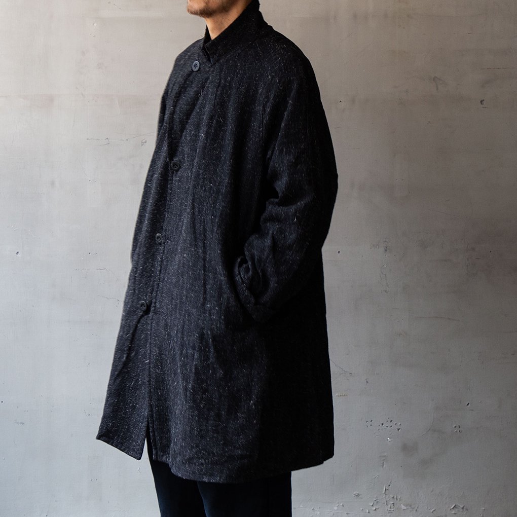 OUTIL (ウティ) / MANTEAU LOUILE - BLACK | ONE TENTH