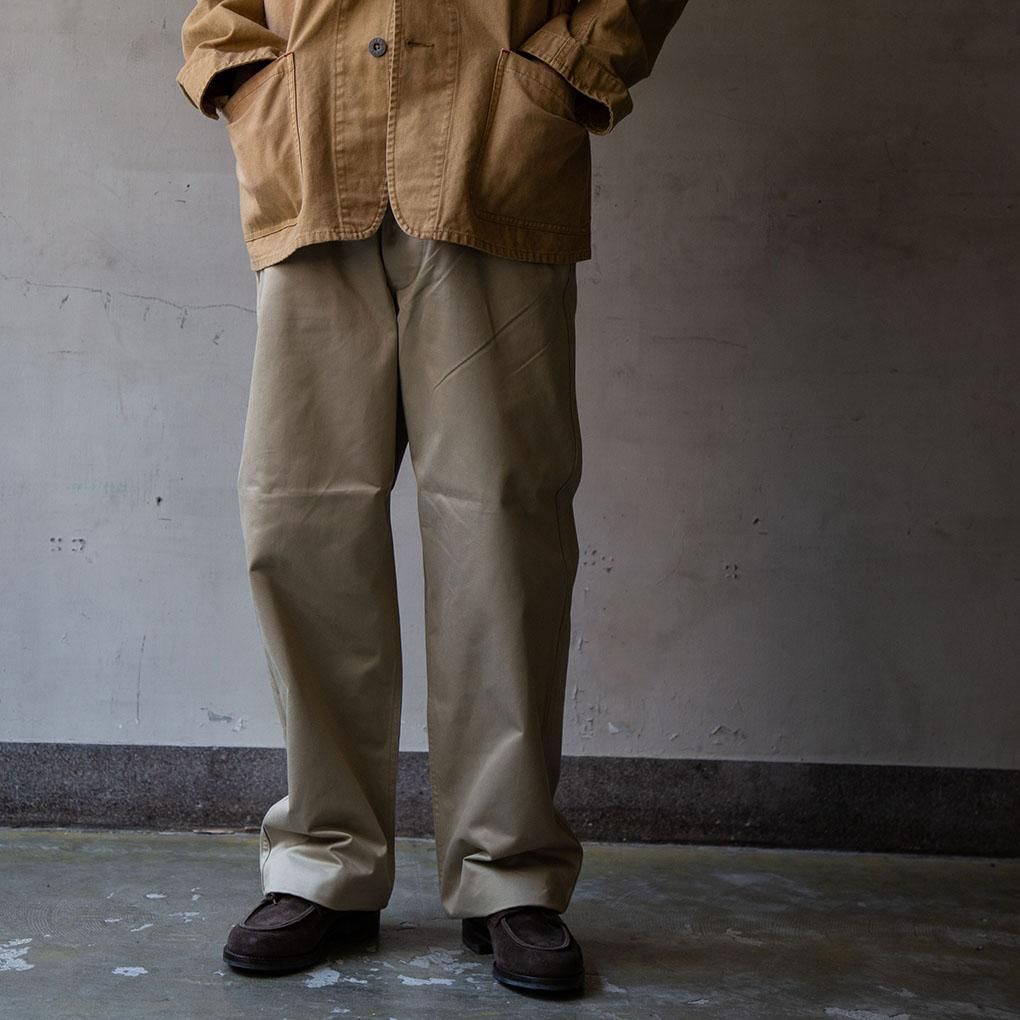 Nigel Cabourn / NEW BASIC CHINO PANTS - LIGHT BEIGE｜ONE TENTH正規通販