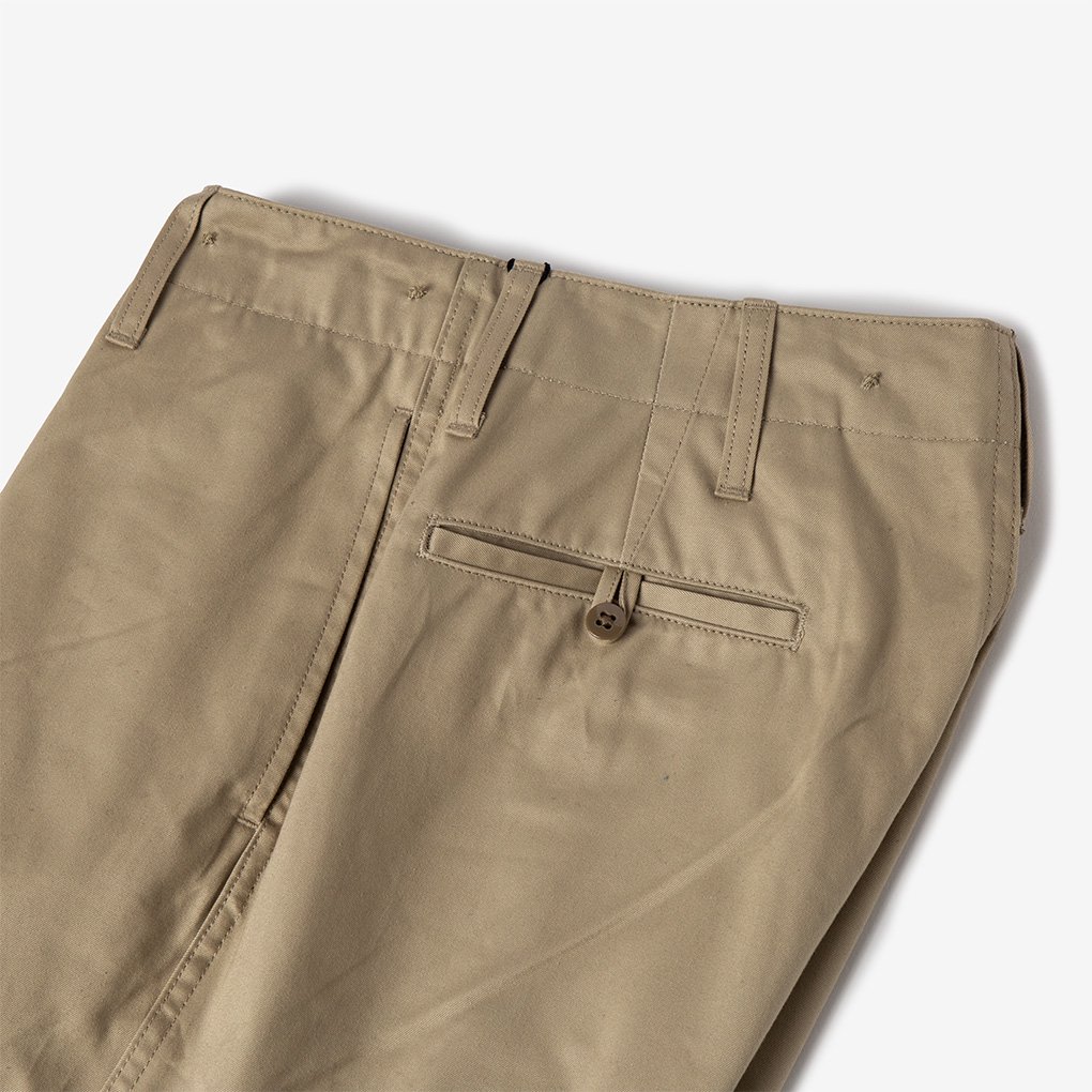 Nigel Cabourn / NEW BASIC CHINO PANTS - LIGHT BEIGE｜ONE TENTH正規通販