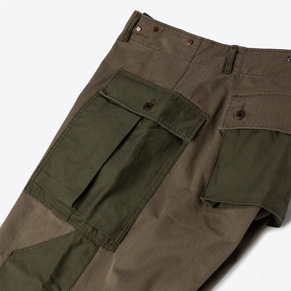 Nigel Cabourn / MONKEY PANTS MIX - GREEN｜ONE TENTH正規通販