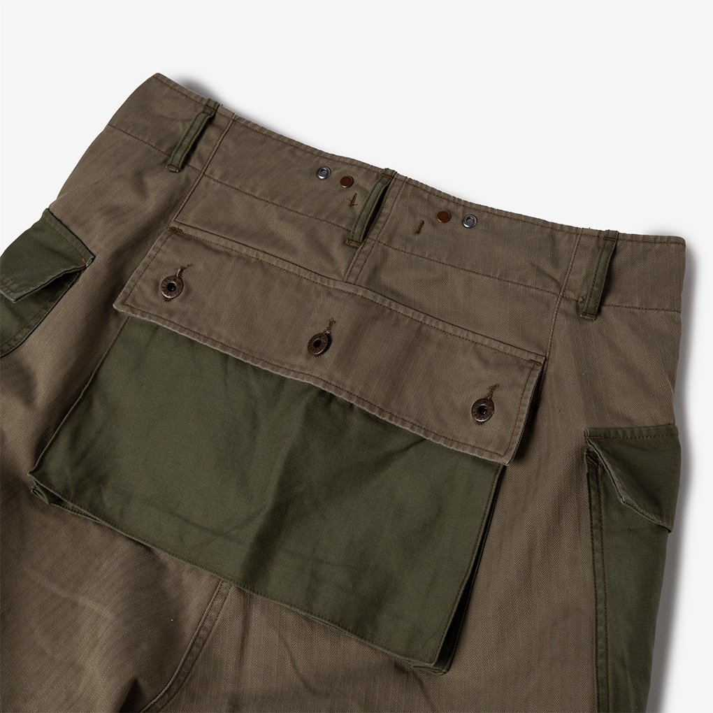 Nigel Cabourn / MONKEY PANTS MIX - GREEN｜ONE TENTH正規