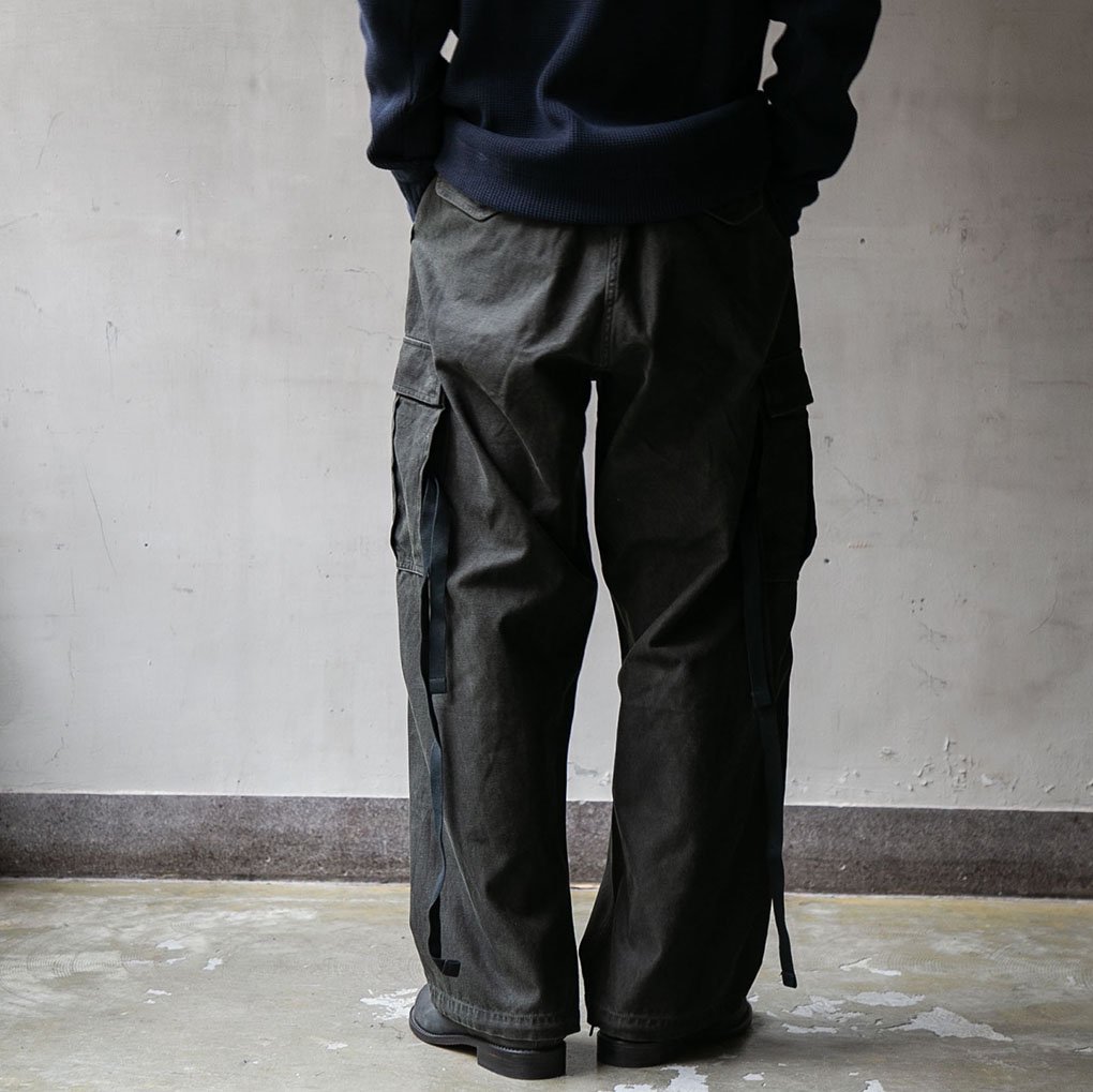 Charcoal gray store cargo pants