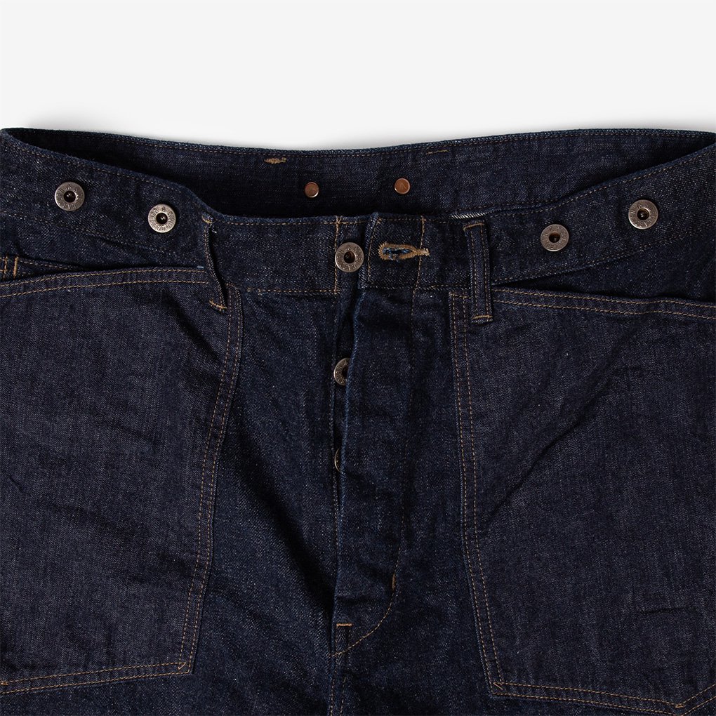 Nigel Cabourn / 30's DECK PANT 12.5oz DENIM - INDIGO｜ONE TENTH