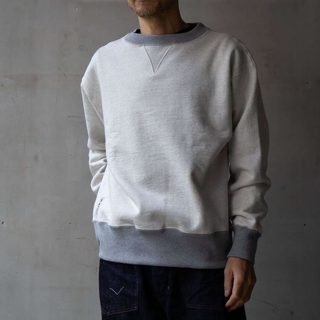 Nigel Cabourn / 50's CREW NECK 20.5oz - OATMEAL｜ ONE TENTH正規通販