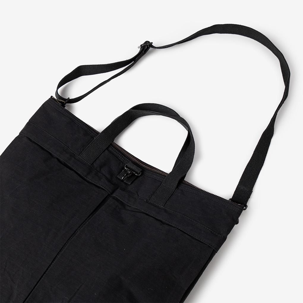 Nigel Cabourn / HELMET BAG MIX COTTON×NYLON WEATHER｜ ONE
