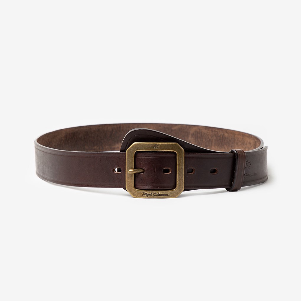 Nigel Cabourn / GARRISON BELT - PEAT LABEL｜ ONE TENTH正規通販