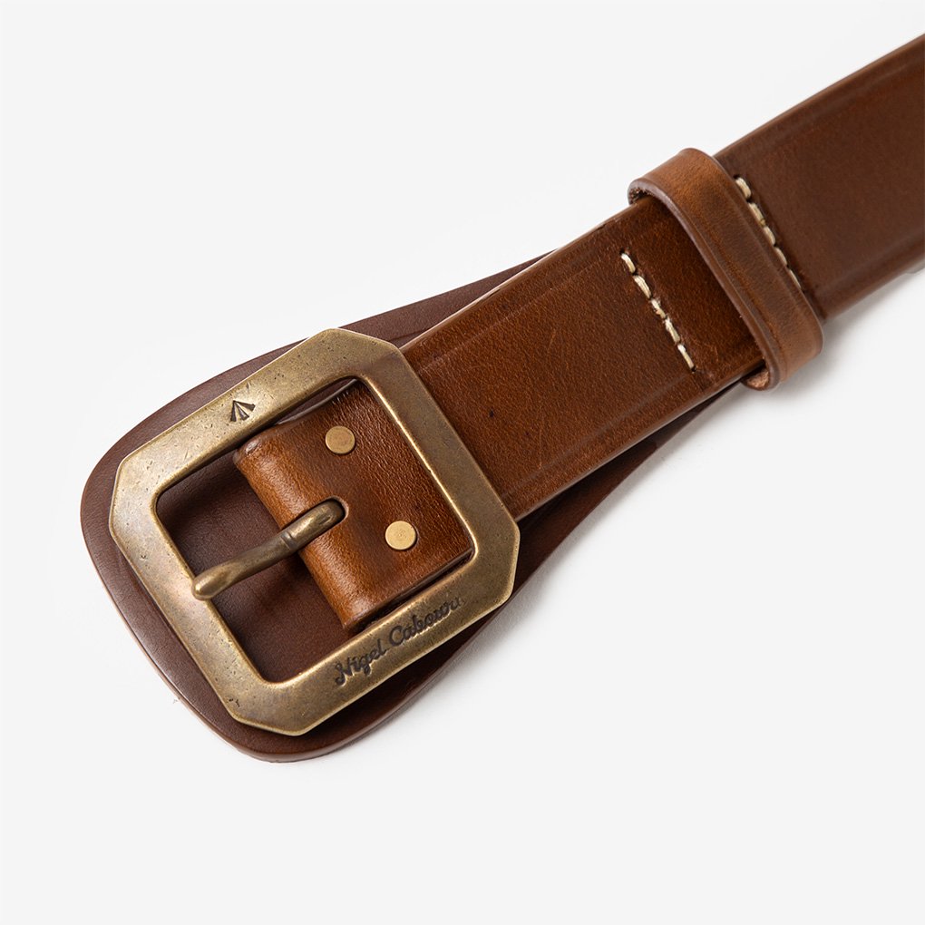 Nigel Cabourn / GARRISON BELT - PEAT LABEL｜ ONE TENTH正規通販