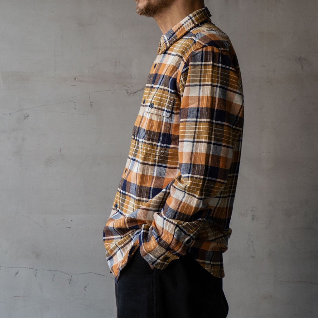 FILSON / VINTAGE FLANNEL WORK SHIRT - BEIGE CHECK | ONE TENTH