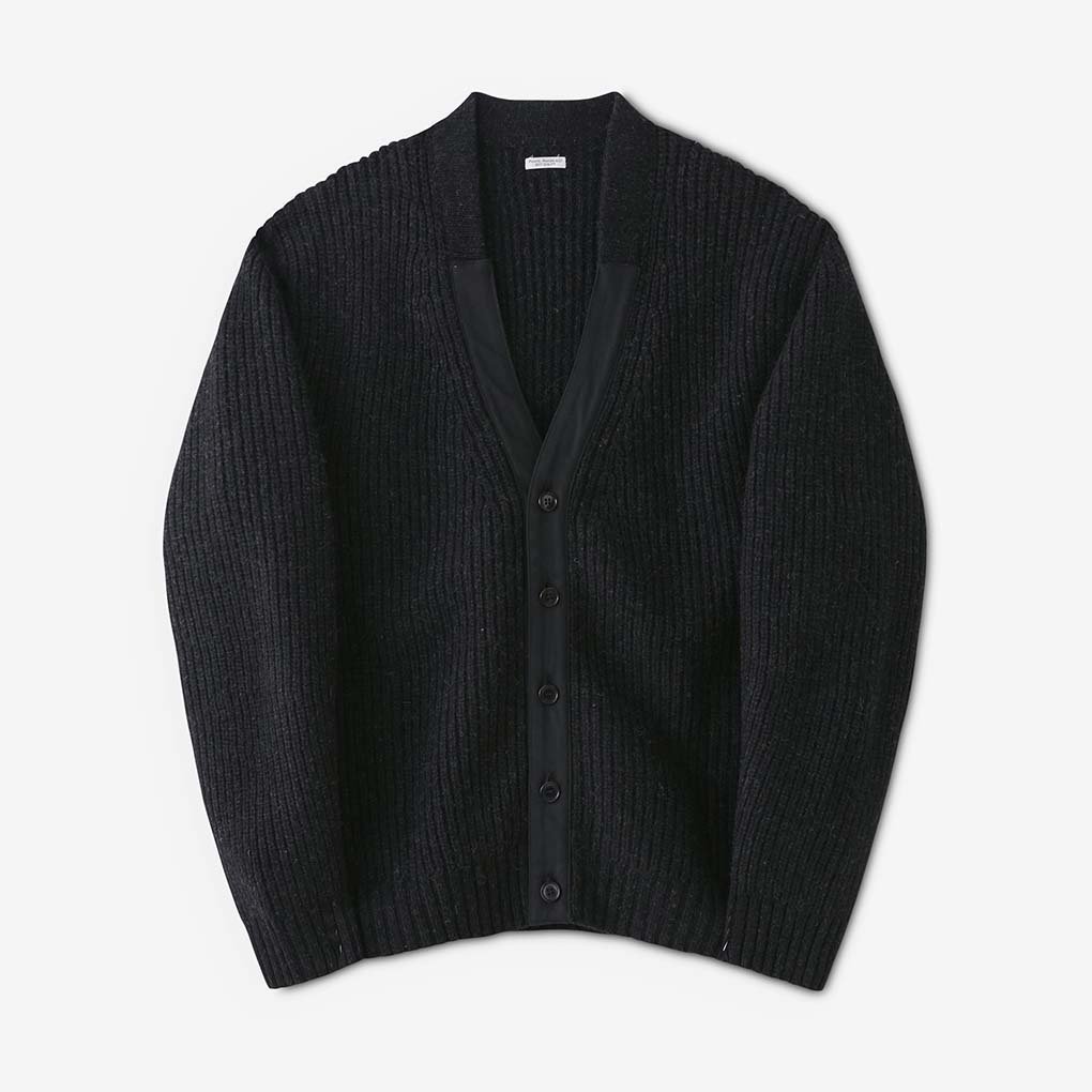 PHIGVEL / FISHERMAN'S KNITTING CARDY - GRAPHITE | ONE TENTH