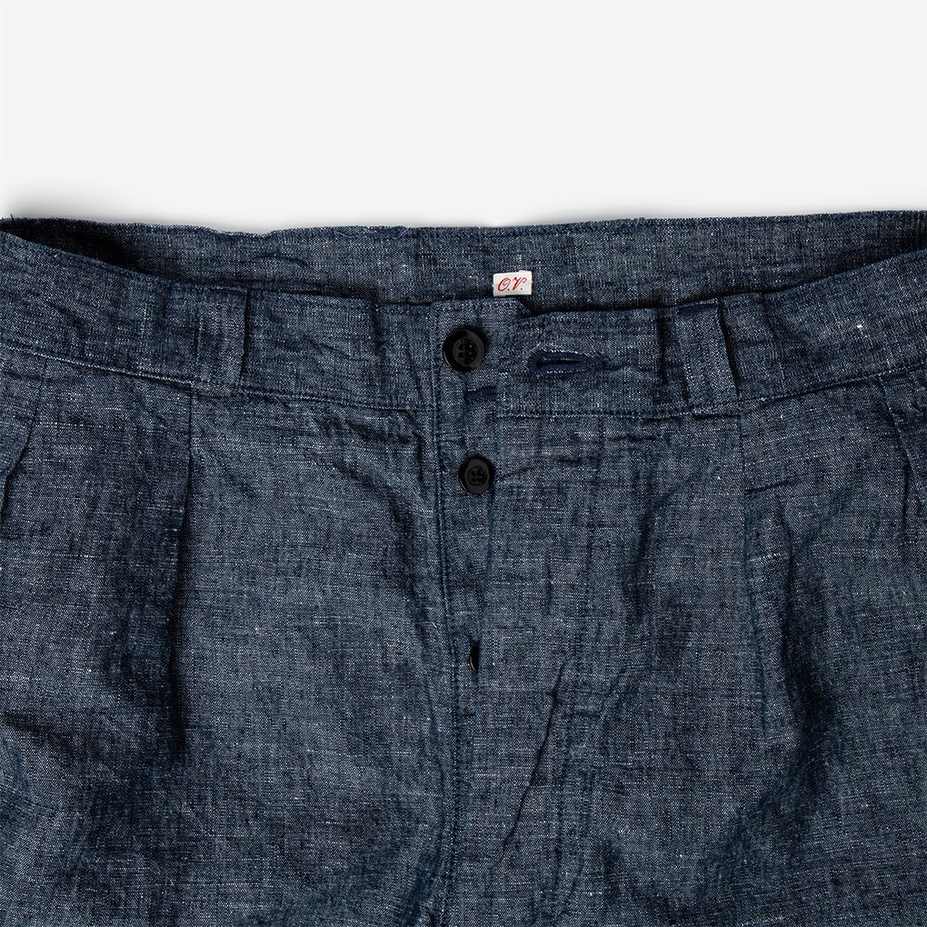 OUTIL (ウティ) / PANTALON LAURE - D.INDIGO CHAMBRAY | ONE TENTH