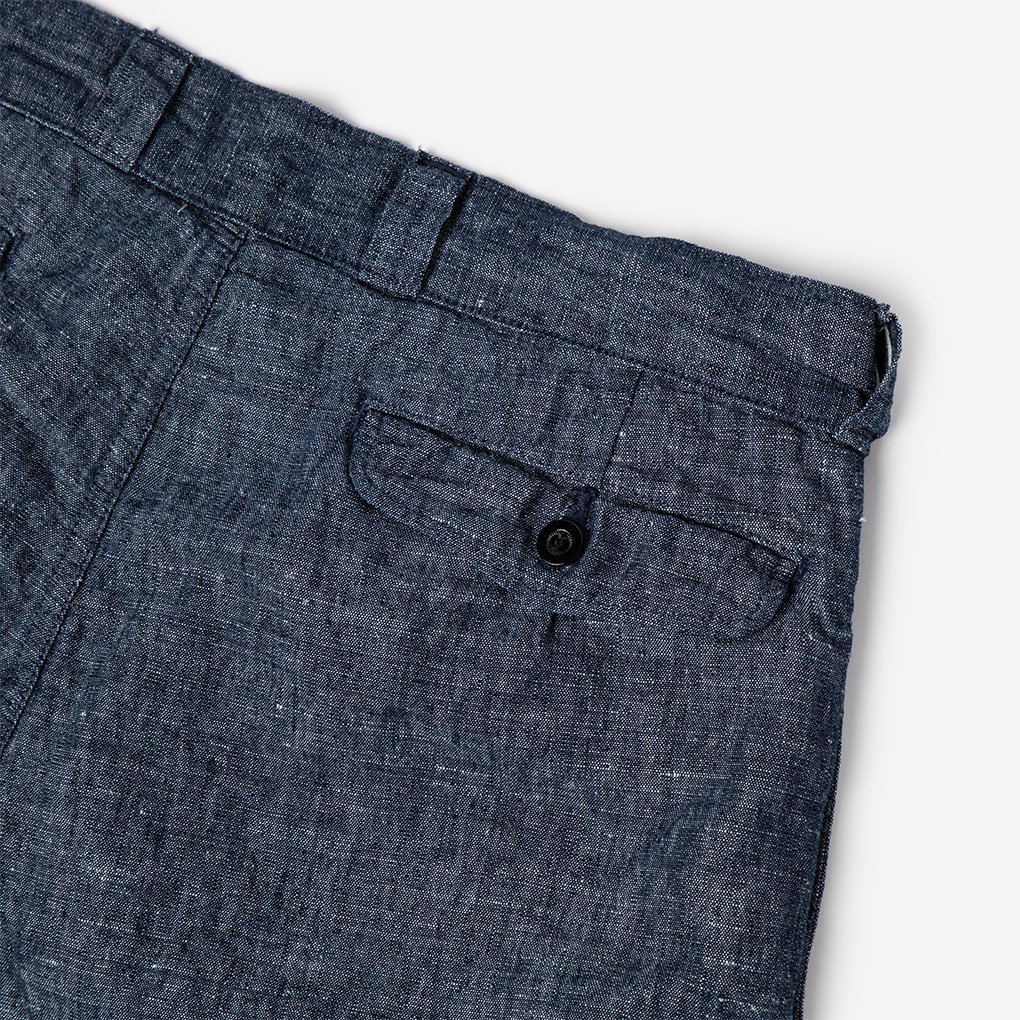 OUTIL (ウティ) / PANTALON LAURE - D.INDIGO CHAMBRAY | ONE TENTH