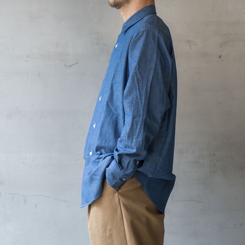 MAATEE＆SONS / CHARLES - CHAMBRAY FADE | ONE TENTH