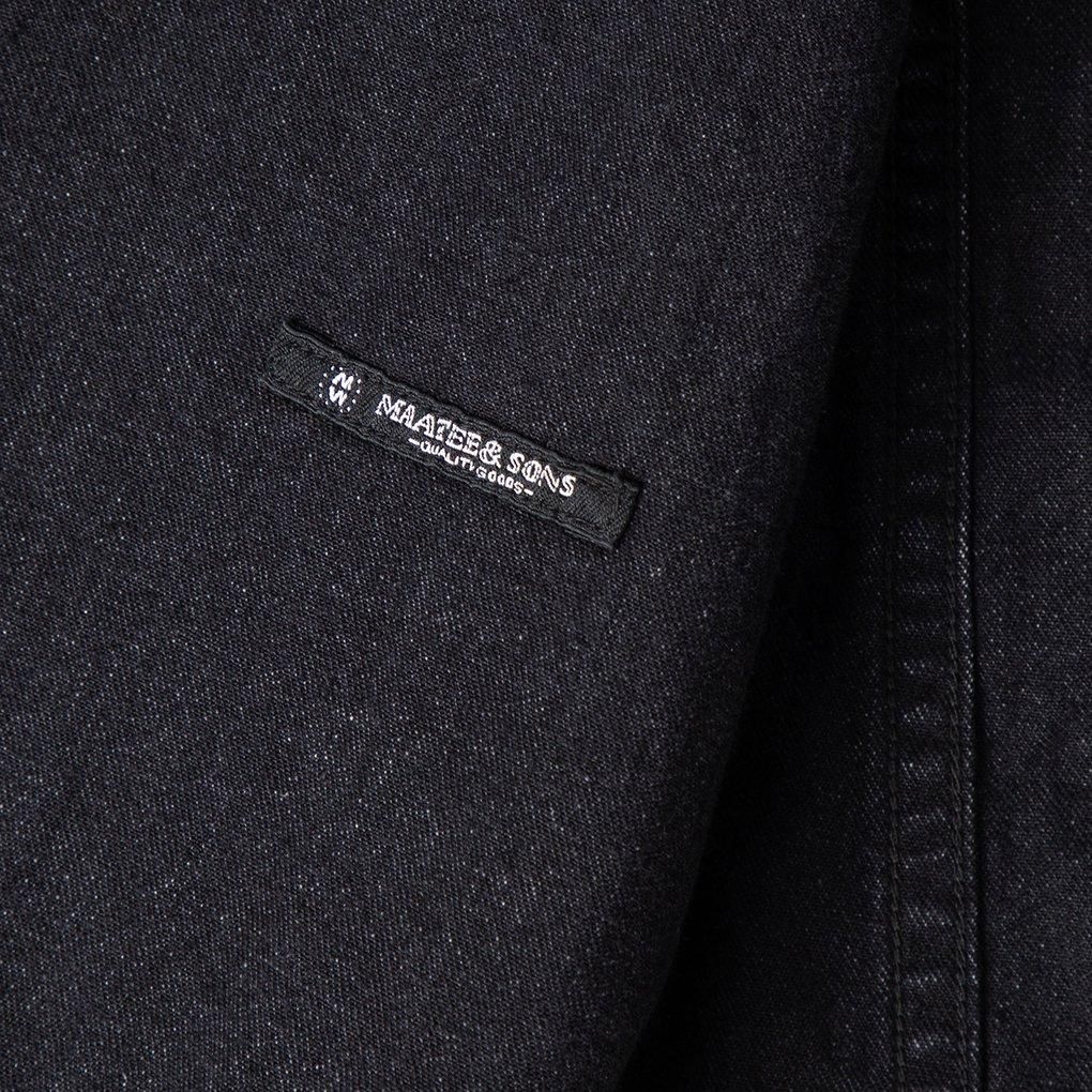 MAATEE & SONS / 40's COVERALL JACKET - BLACK | ONE TENTH MAATEE & SONS / 40's COVERALL JACKET - BLACK | ONE TENTH