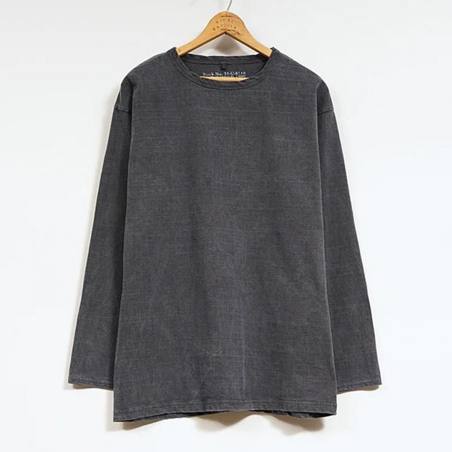 Nigel Cabourn 7.8oz 40s USMC LONG SLEEVE - PIGMENT / DARK NAVY