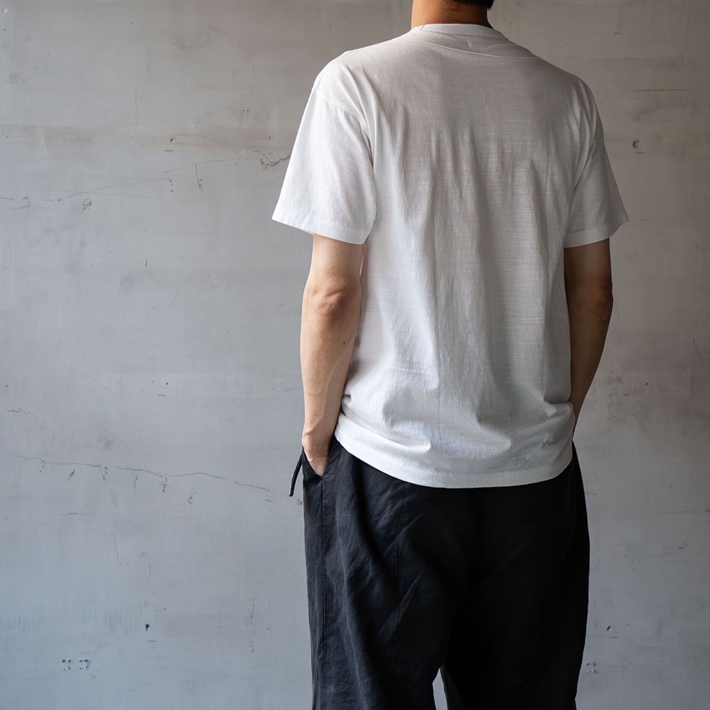 PHIGVEL / POCKET TEE - OFF WHITE （フィグベルポケットTシャツ） | ONE TENTH