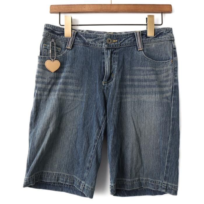 デニムハーフパンツ 25 バーバリーブルーレーベル Burberry Blue Label ネイビー系 レディース デニムハーフパンツ 25 バーバリーブルーレーベル Burberry Blue Label ネイビー系 レディース