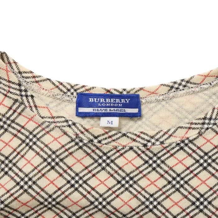 Tシャツ（チェック） M バーバリーブルーレーベル 54954 BURBERRY BLUE 