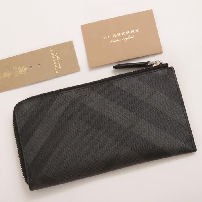 新品】BURBERRY（バーバリー）メンズ 長財布 rsuganesha.com