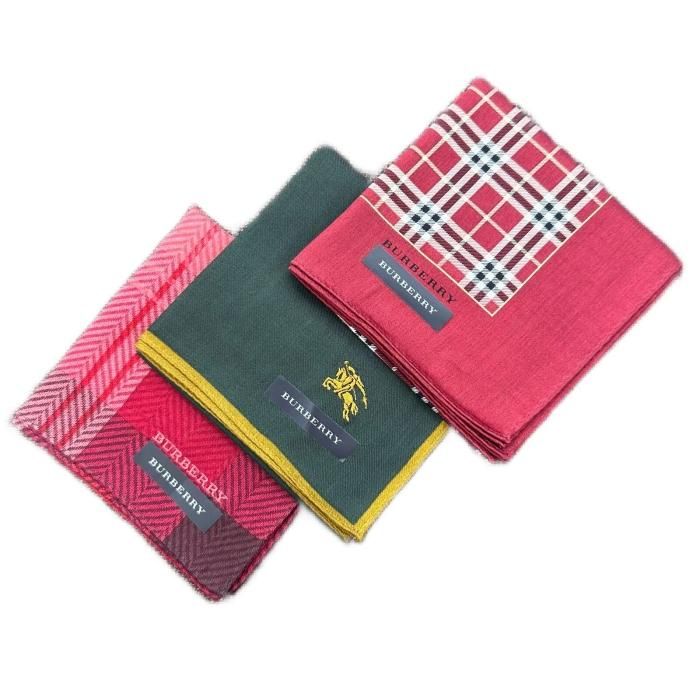 Burberrys チェック柄ハンカチ 3枚セット s*y様 Burberry's チェック柄
