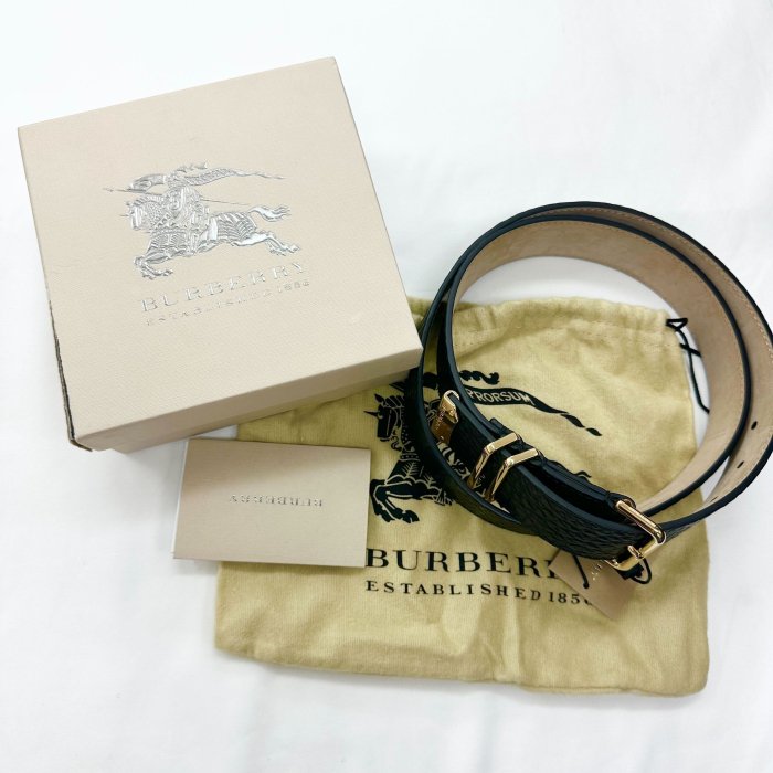 新品】【アウトレット品】 BURBERRY バーバリー ベルト レディース 38/95 ブラック y-000269 - バーバリー通販・アウトレット  BBL SHOP