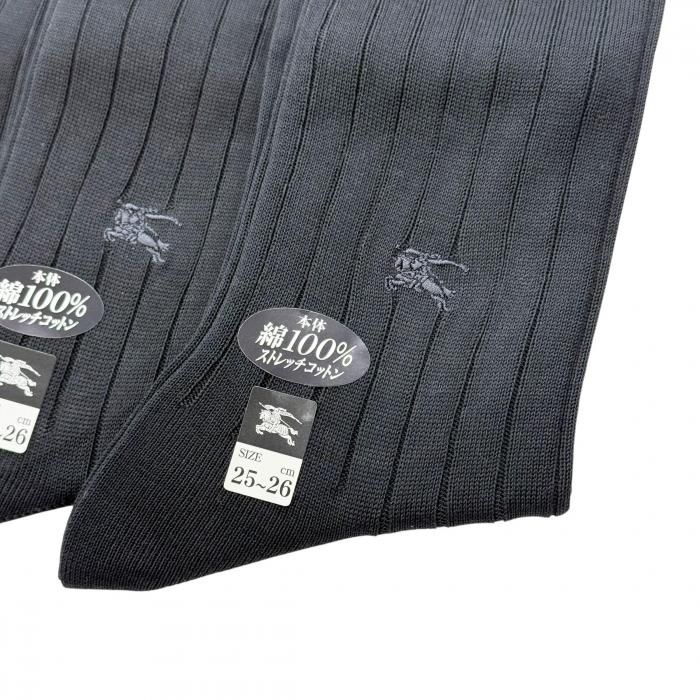 新品】 バーバリー BURBERRY メンズ 靴下4点セット ソックス 25～26cm