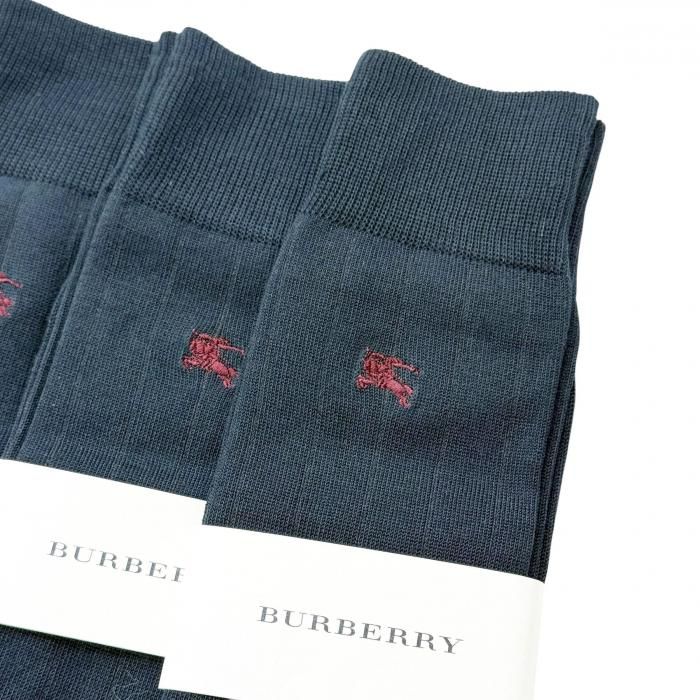 【新品・未使用】BURBERRY　バーバリー　アイコンストライプ　ソックス　靴下 新品・未使用】BURBERRY バーバリー アイコンストライプ