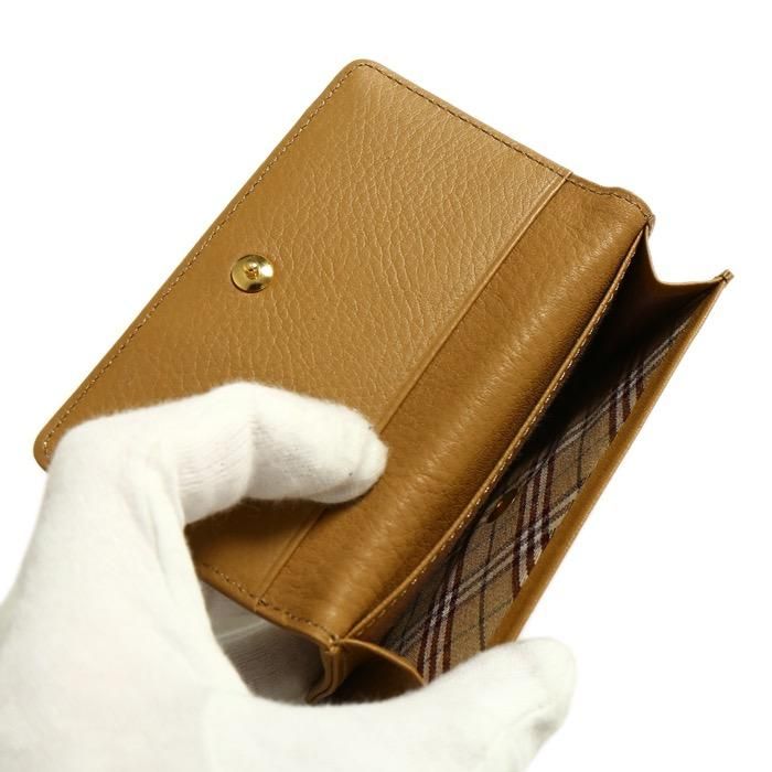 新品 バーバリーブルーレーベル レザー 名刺入れ 33470 ブラウン