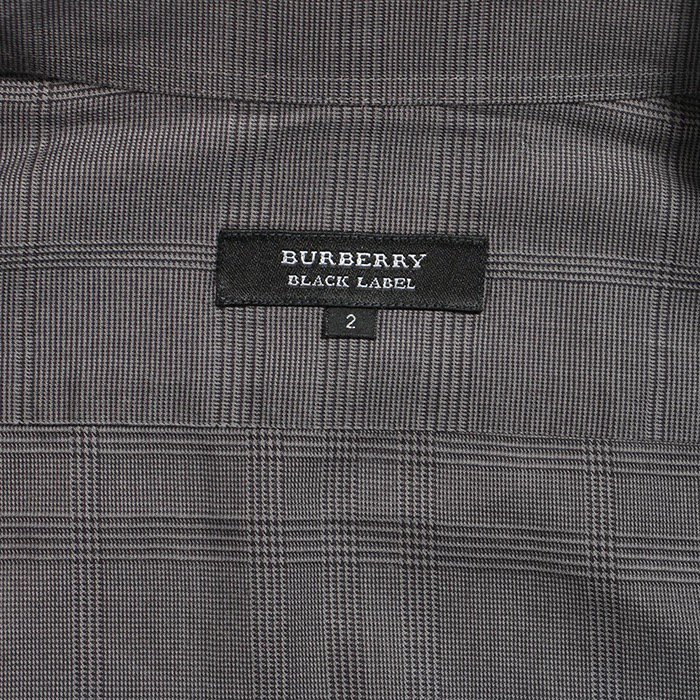 バーバリーブラックレーベル BURBERRY BLACK LABEL チェックシャツ 2