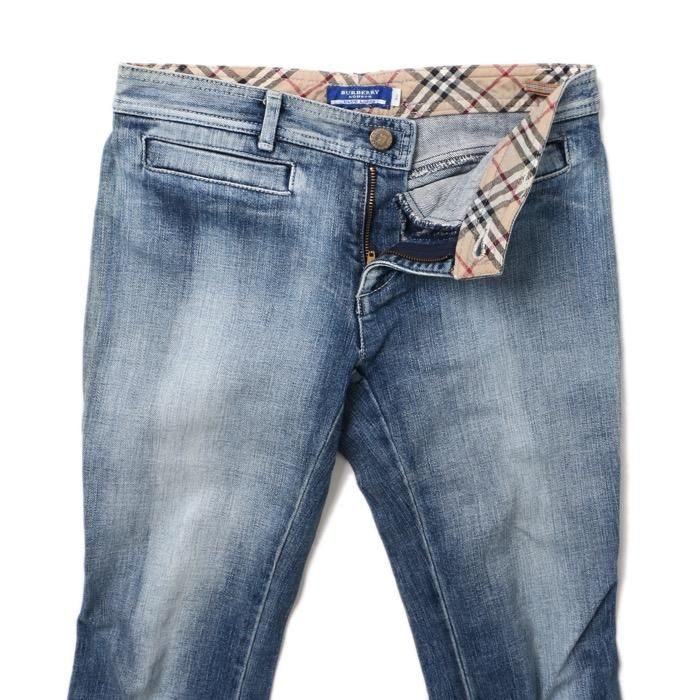 デニムパンツ 36 バーバリーブルーレーベル 41962 BURBERRY BLUE LABEL 