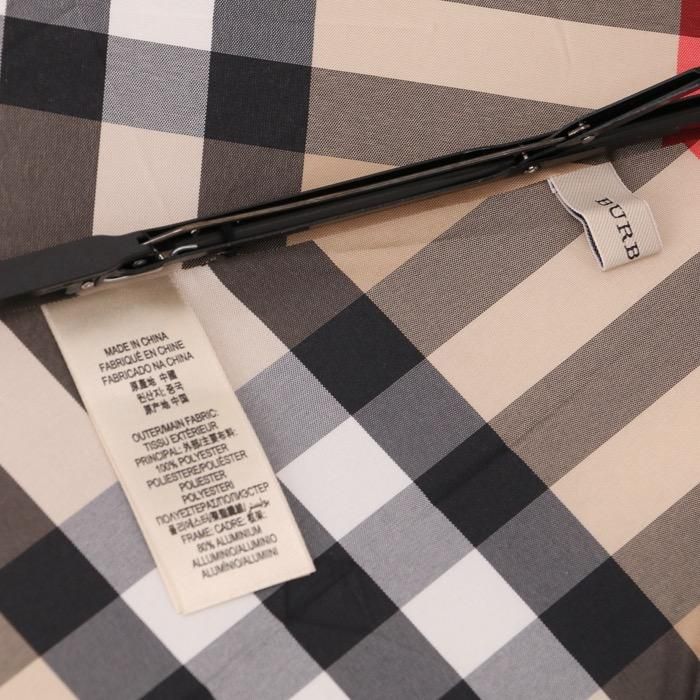 新品】 折り畳み傘 チェックアンブレラ 102cm , [長さ]45cm