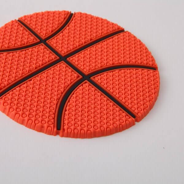 セットがお得 バスケットボール型 ラバーコースター 単価287円