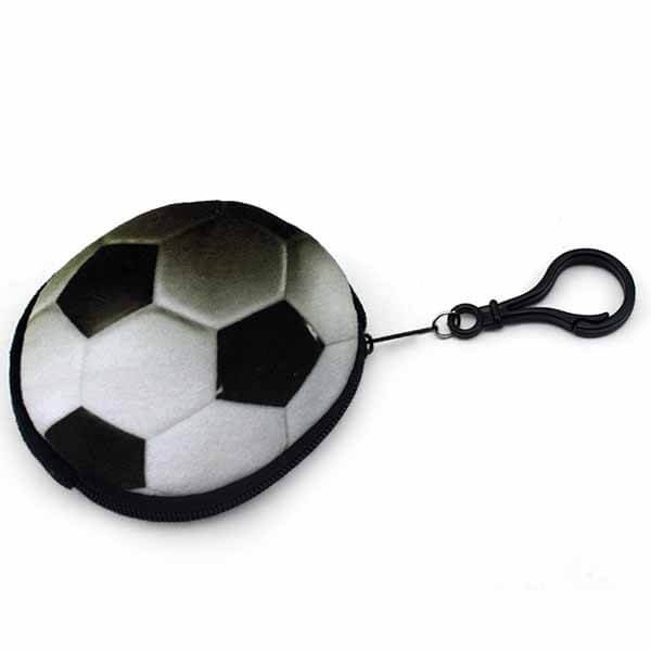 フック付きのリアルコインケース サッカーボール型 １個 | ボール