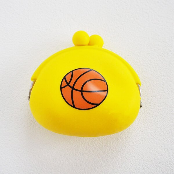 シリコンスポーツがま口財布（小物入れ） オリジナルバスケットボール | ボールグッズ通販サイト の「グラシアス」が販売中！