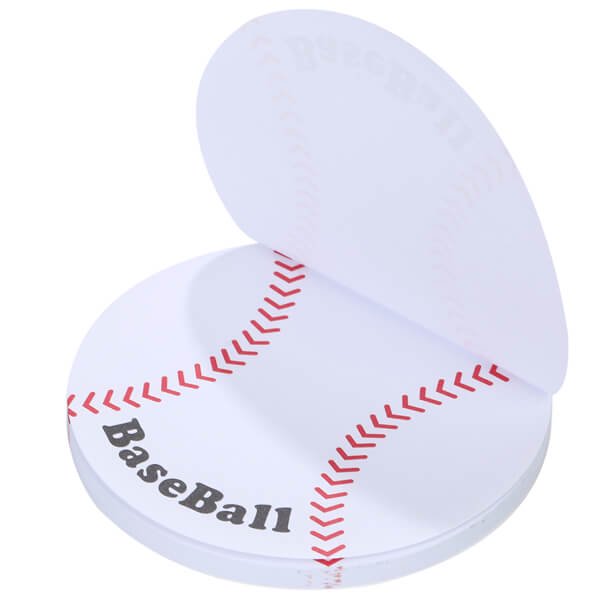 可愛い野球ボール型のオリジナルカラー付箋メモ ボールグッズ通販サイト の グラシアス が販売中