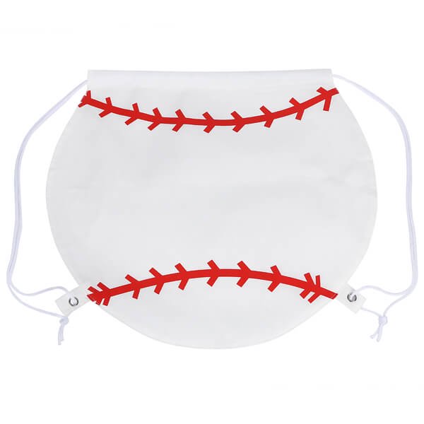 野球ボール型のオリジナル巾着袋【画像3】