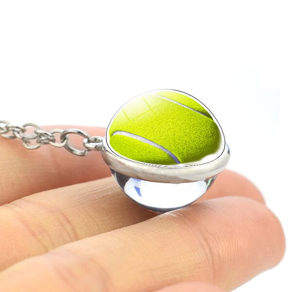 テニスグッズ サークルテニスボールネックレス | ボールグッズ通販サイト の「グラシアス」が販売中！