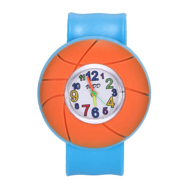 ポップな子供用腕時計　バスケットボール型　１本【画像2】