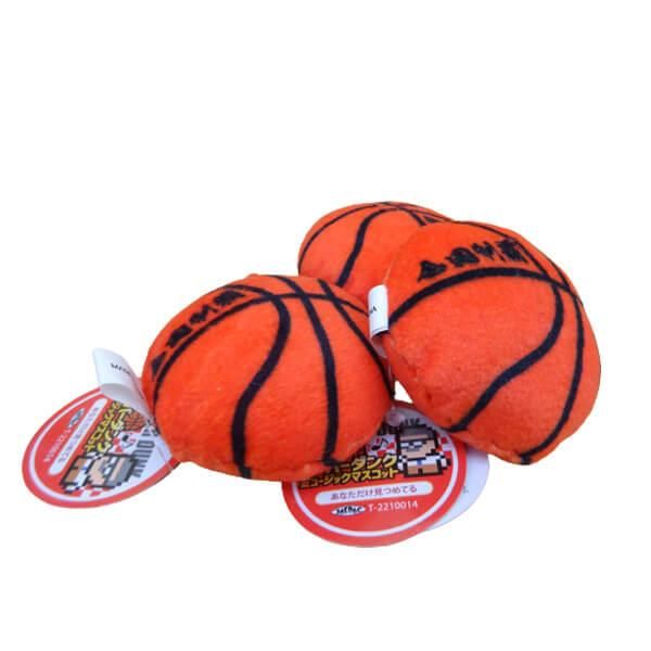 バスケットボール　マスコット　20個 スーパーダンクミュージックマスコット チェーン付バスケットボール