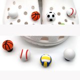サッカー金額選択２００円まで(税抜)  サッカーボール型 まんまるサンダルデコレーション １個