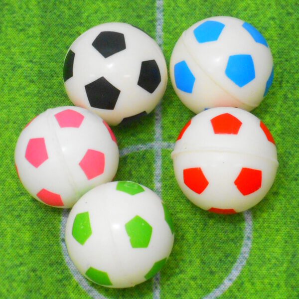 サッカーボール型 カラフルスーパーボール ボールグッズ通販サイト の グラシアス が販売中