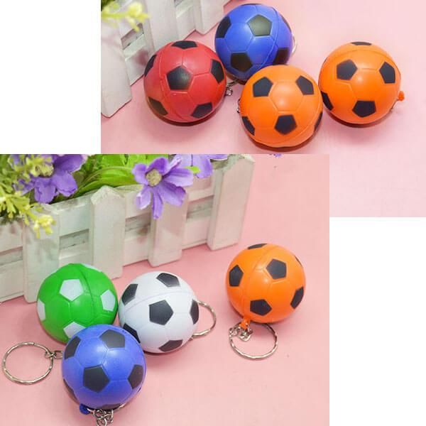セットがお得！ やわらかサッカーボールキーホルダー（大） （1