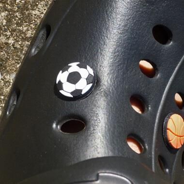 セットがお得 サンダルアクセサリー クロックス ジビッツ サッカーボール型 単価 160円 ボールグッズ通販サイト の グラシアス が販売中 セットがお得 サンダルアクセサリー クロックス ジビッツ サッカーボール型 単価 160円 ボールグッズ通販サイト の グラシアス が販売中