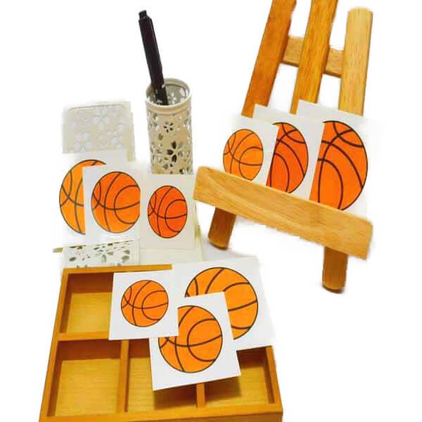 バスケットボールグッズ セット購入がお得 バスケットボール型の可愛いシール 単価 １９円 ボールグッズ通販サイト の グラシアス が販売中