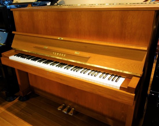 YAMAHA W103 中古アップライトピアノ 名古屋 親和楽器 - 鍵盤楽器、ピアノ