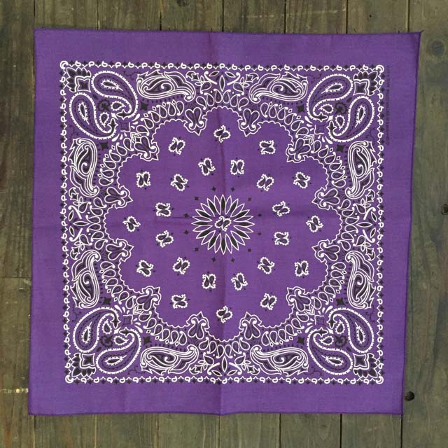 バンダナ, 紫, パープル