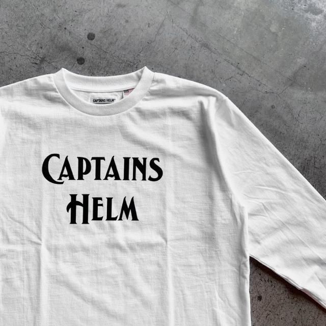 CAPTAINS HELM　#BACTERIA-PROOF LOGO L/S TEE - TREASURE ISLE WEBSTORE |  トレジャーアイル