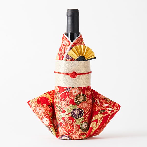 菊姫 - Kimono （着物・きもの）ボトルカバー | 観光庁COOL JAPAN金賞
