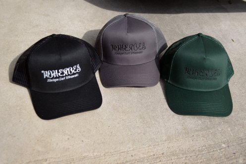 Brilliant name embroidery Meshback cap