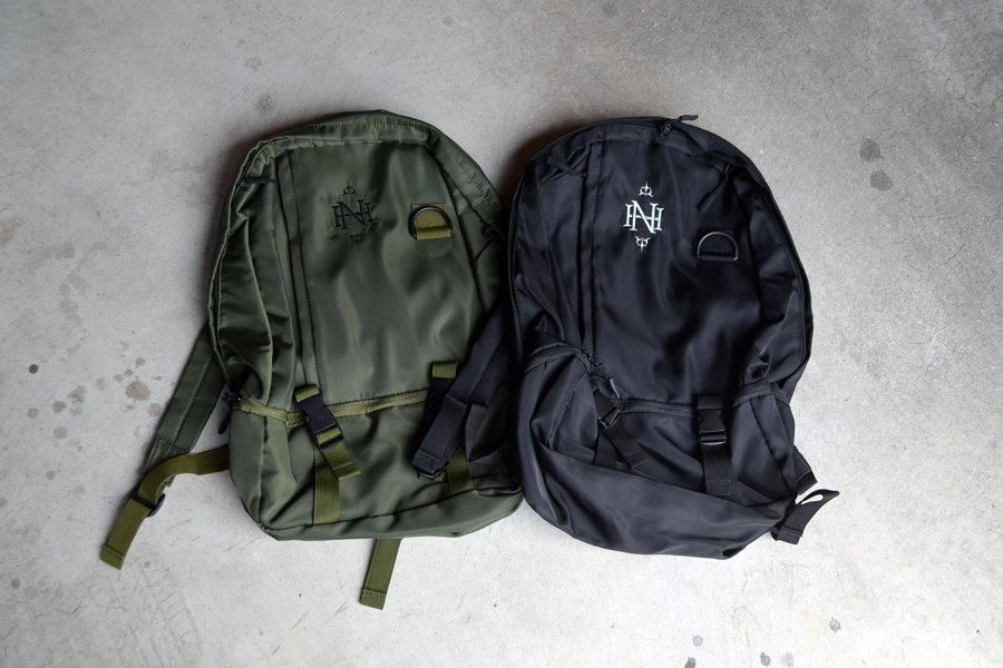 NH Monogram backpack : Black & Olive - NOHEROES link:music
