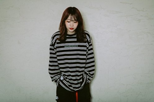 Basic multi-border long sleeve
